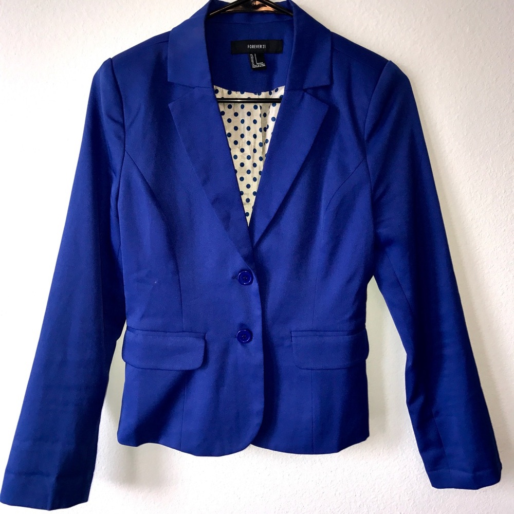 Blue Jacket from Forever 21